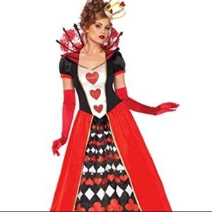 Leg Avenue XL Women’s Queen of Hearts Halloween Costume